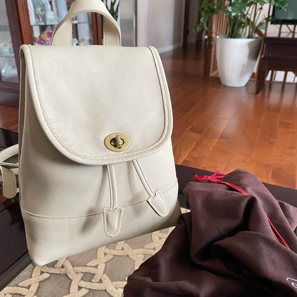 Vintage coach backpack/daypack